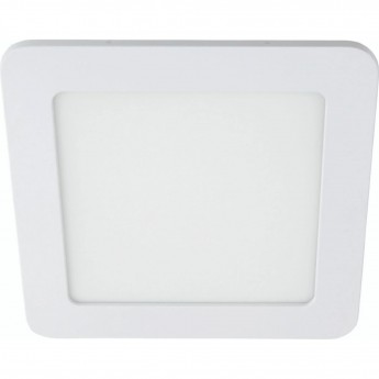 Квадратный даунлайт встраиваемый ECOLA LED DOWNLIGHT 2042 DJRV12ELC со стеклом и подсветкой с драйвером 12W 220V 4200K 160x160x35 Квадратный даунлайт встраиваемый ECOLA LED DOWNLIGHT 2042 DJRV12ELC со стеклом и подсветкой с драйвером 12W 220V 4200K 160x160x35