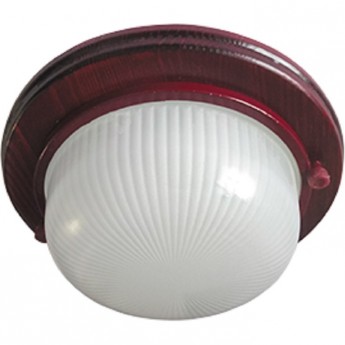 Светильник ECOLA GX53 LED НБО-03-60-031 Круг накладной IP65 дерево Вишня 1*GX53 матовый 220х84 Светильник ECOLA GX53 LED НБО-03-60-031 Круг накладной IP65 дерево Вишня 1*GX53 матовый 220х84