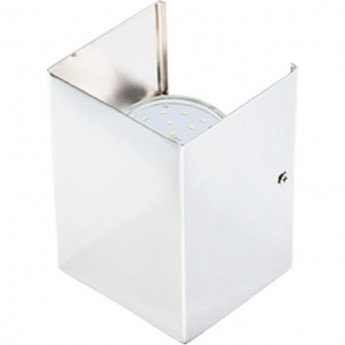 Светильник ECOLA GX53-N52 настенный бра прямоугольный белый 2* GX53 100х140х90 (1 из цв. уп. по 2) Светильник ECOLA GX53-N52 настенный бра прямоугольный белый 2* GX53 100х140х90 (1 из цв. уп. по 2)