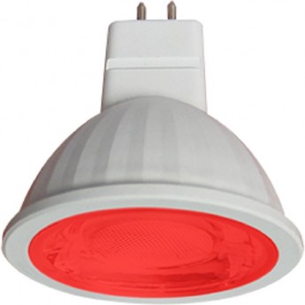 Светодиодная лампа ECOLA MR16 LED color 9,0W 220V GU5.3 Red Красный (насыщенный цвет) прозрачная 47x50 Светодиодная лампа ECOLA MR16 LED color 9,0W 220V GU5.3 Red Красный (насыщенный цвет) прозрачная 47x50