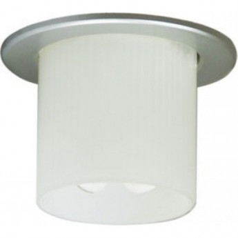 Встраиваемый светильник ECOLA GX40 DGX40E FS40EMECD серебро Встраиваемый светильник ECOLA GX40 DGX40E FS40EMECD серебро