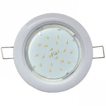 Встраиваемый светильник ECOLA SW53H4ECB GX53 Белый матовый Встраиваемый светильник ECOLA SW53H4ECB GX53 Белый матовый