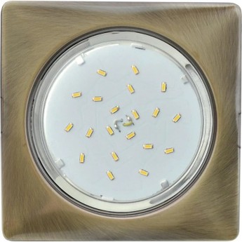 Встраиваемый светильник ECOLA GX53 H4 FN53S4ECB черненая бронза Встраиваемый светильник ECOLA GX53 H4 FN53S4ECB черненая бронза