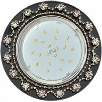 Встраиваемый светильник ECOLA GX53 H4 FB53RNECB черный хром Встраиваемый светильник ECOLA GX53 H4 FB53RNECB черный хром