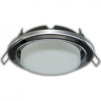 Встраиваемый светильник ECOLA GX53 H4 FJ53H4ECB черный хром Встраиваемый светильник ECOLA GX53 H4 FJ53H4ECB черный хром