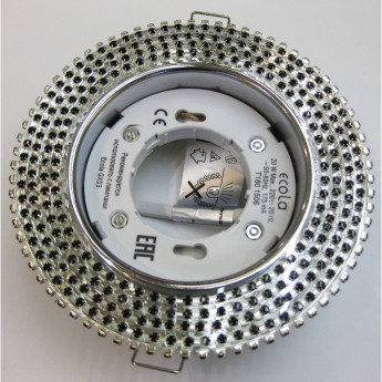 Встраиваемый светильник ECOLA GX53 H4 GLASS FB53RGECB хром Встраиваемый светильник ECOLA GX53 H4 GLASS FB53RGECB хром