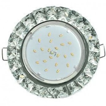 Встраиваемый светильник ECOLA GX53 H4 GLASS FK53RGECB хром Встраиваемый светильник ECOLA GX53 H4 GLASS FK53RGECB хром