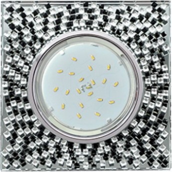 Встраиваемый светильник ECOLA GX53 H4 GLASS FU53SGECB хром Встраиваемый светильник ECOLA GX53 H4 GLASS FU53SGECB хром