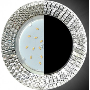 Встраиваемый светильник ECOLA GX53 H4 FC53RMECB хром Встраиваемый светильник ECOLA GX53 H4 FC53RMECB хром