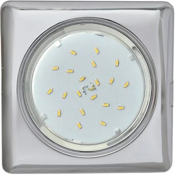 Встраиваемый светильник ECOLA GX53 H4 FC53S4ECB хром Встраиваемый светильник ECOLA GX53 H4 FC53S4ECB хром